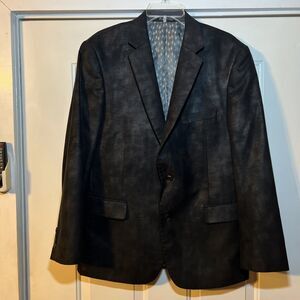 Jean-Paul Germain Two Button Double Vented Fully Lined Blazer 42R (Blue)‎